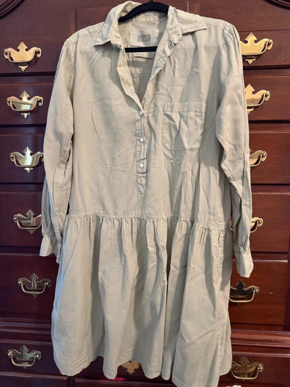 Grayson Lightweight Cotton Shirt Dress